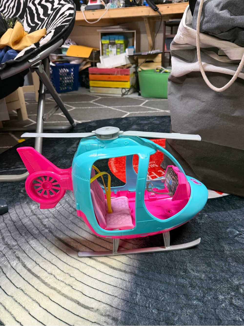 Barbie dream house helicopter